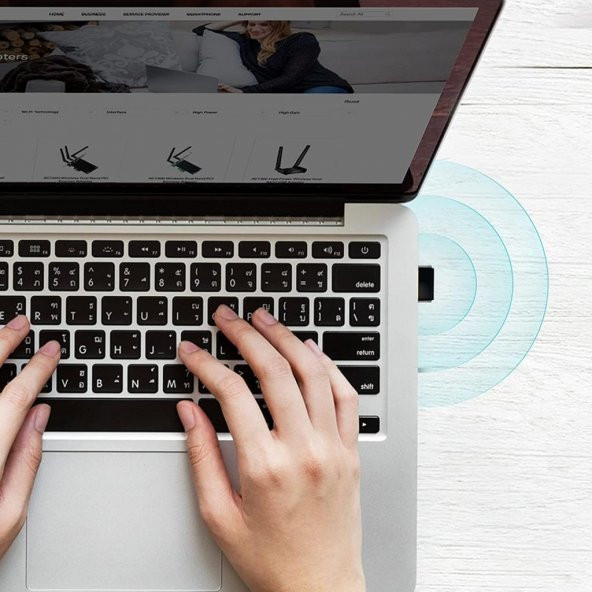 TP-Link Archer T2U Nano, AC600 Mbps Nano Kablosuz USB Adaptör - 3
