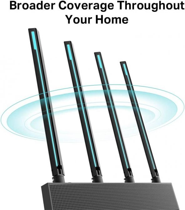 TP-Link Archer C80, AC1900 Mbps Kablosuz MU-MIMO Wi-Fi Router - 6