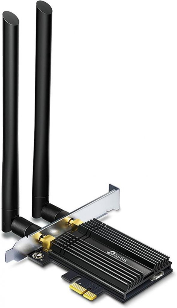 TP-Link Archer TX50E, AX3000 Mbps Wi-Fi 6 Bluetooth 5.0 PCIe Adaptör