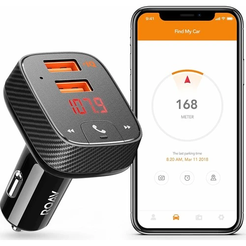 Anker Roav Smartcharge F2 Akıllı Araç Bulucu Bluetooth Hızlı Araç Şarjı  - R5111012 - OFP ürün görseli 1