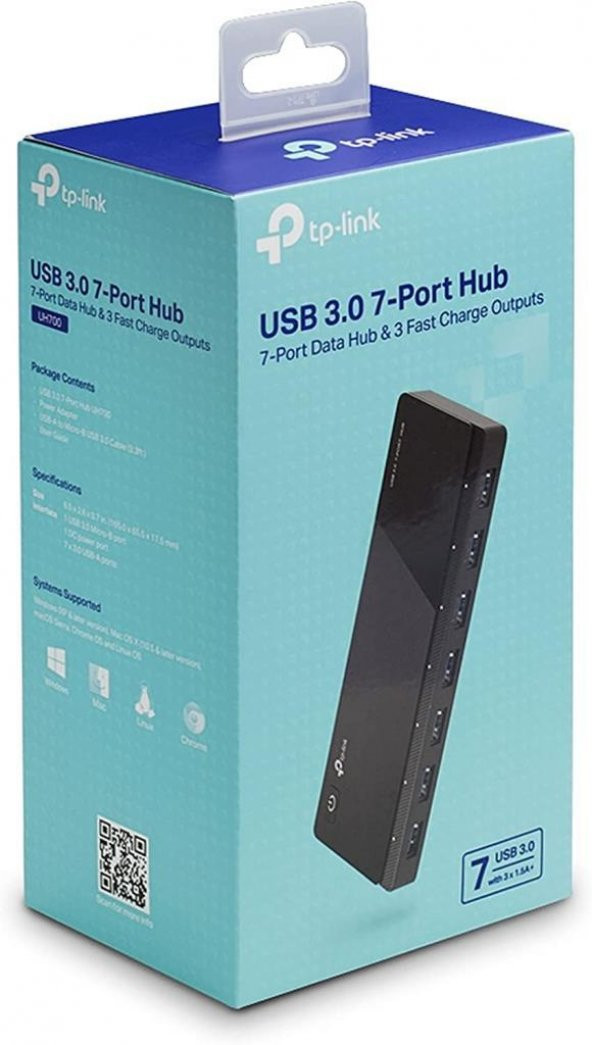 TP-Link UH700, 7-Port USB 3.0 Çoklayıcı - 5