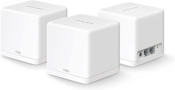 Mercusys Halo H30G(3-Pack), AC1300 Mbps Tüm Ev Mesh Wi-Fi Sistemi - Resim 2