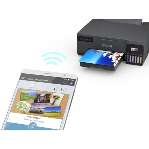 Epson L8050 Mürekkep Tanklı WiFi Fotoğraf Yazıcı - 8