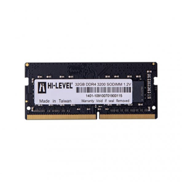 Hi-Level 32GB 3200MHz DDR4 Notebook Ram 1.2V (HLV-SOPC25600D4/32G)
