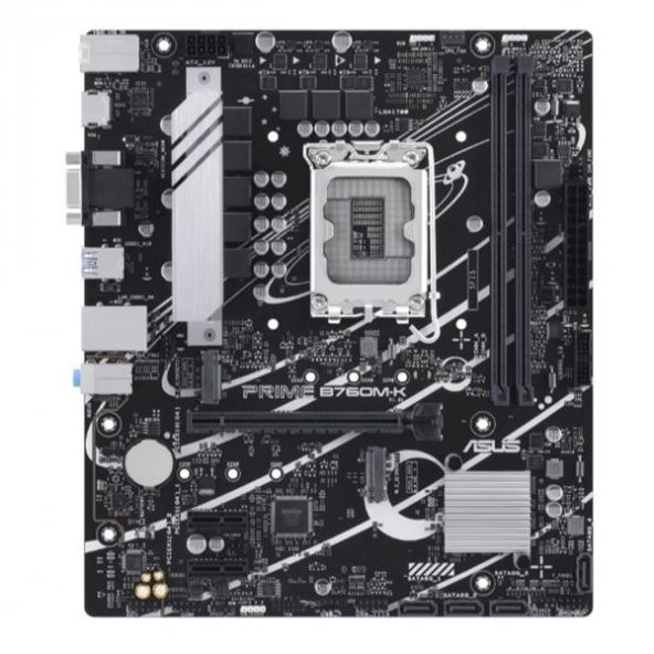 Asus Prime B760M-K Intel B760 8000 MHz (OC) DDR5 Soket 1700 mATX Anakart - 2