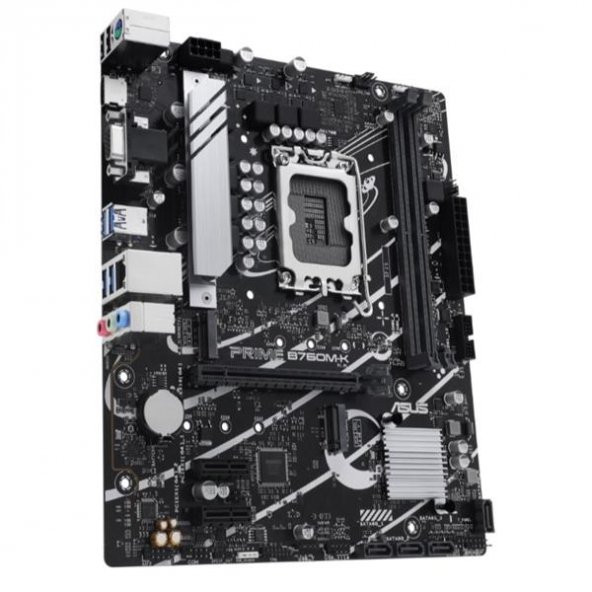 Asus Prime B760M-K Intel B760 8000 MHz (OC) DDR5 Soket 1700 mATX Anakart - 3