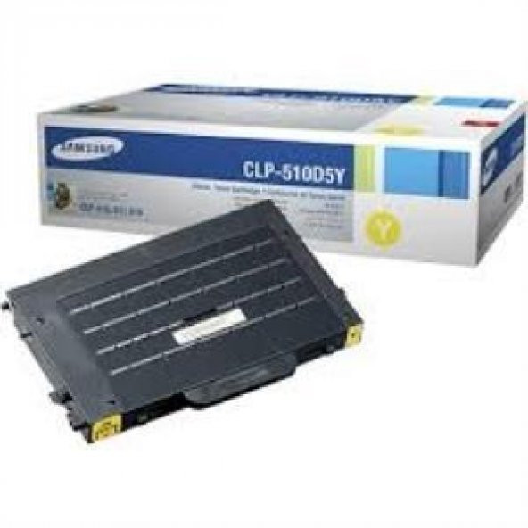 Samsung CLP-510D5Y Sarı Orjinal Toner 5000 Sayfa (CLP510) - 5