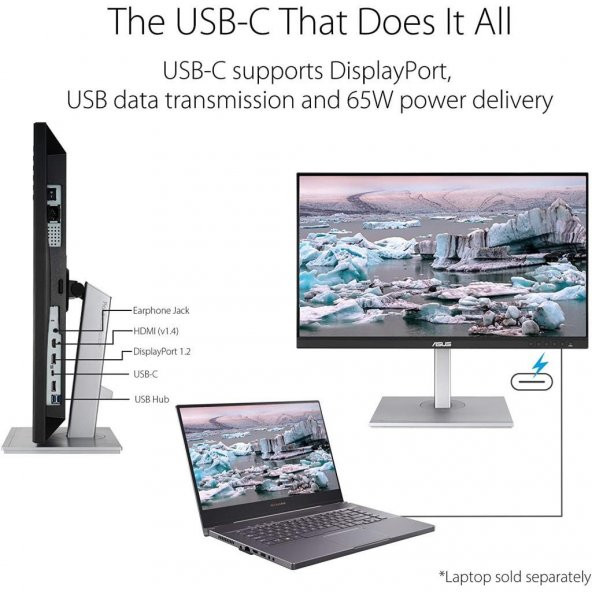 Asus ProArt PA247CV 23.8" 5 MS 75 Hz Full HD IPS LED Monitör - 4