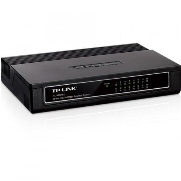 Tp-Link TL-SF1016D 16-PORTLU 10/100MBPS Masaüstü Switch - 2