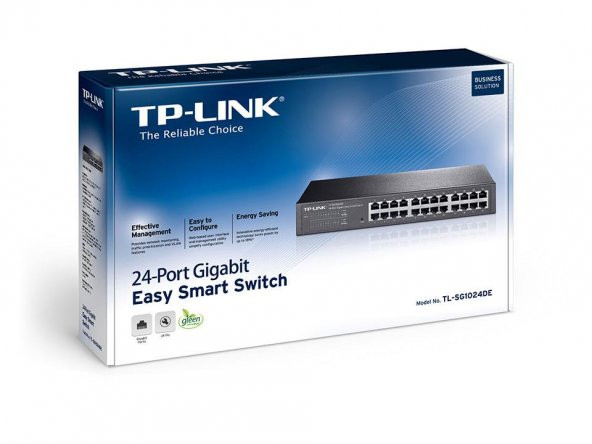 TP-Link TL-SG1024DE 24 Port 10/100/1000 Easy Smart Switch - 3