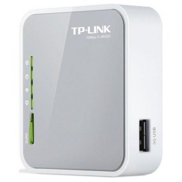 TP-Link TL-MR3020 Kablosuz 150Mbps Taşınabilir 3G Router