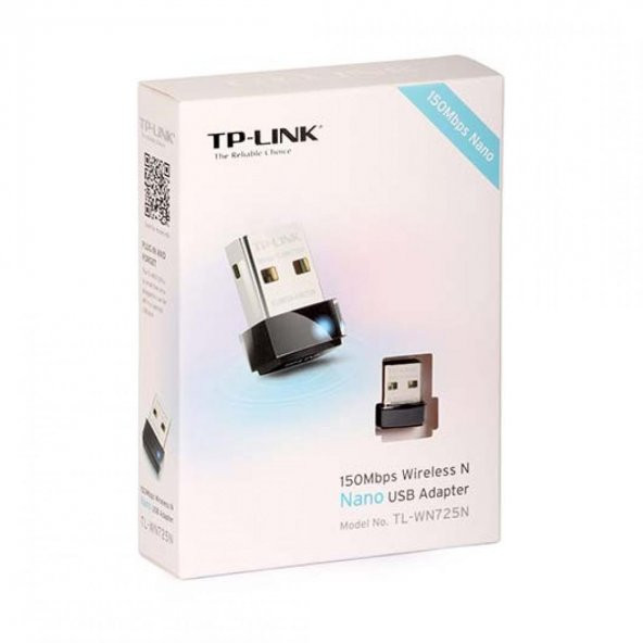 TP-Link TL-WN725N Kablosuz,150Mbps,N Nano USB Sinyal Alıcı - 2