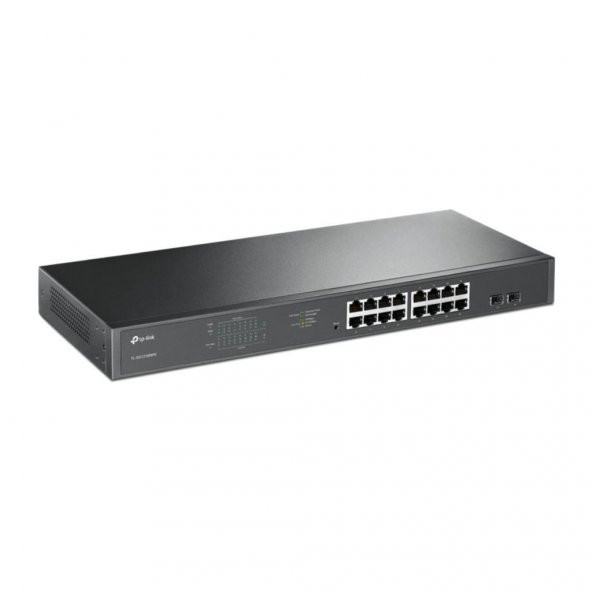 TP-Link TL-SG1218MPE 18-Port Gigabit Easy Smart Switch 2-SFP 16-Port PoE+ (250W) - 2