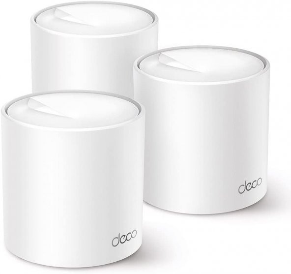 TP-Link Deco X50 (3-pack), AX3000 Mbps Tüm Ev Mesh Wi-Fi 6 Sistemi