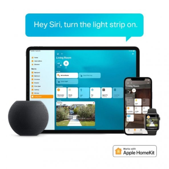 TP-Link Tapo L930-5 Akıllı Wi-Fi Renkli Işık (LED) (Apple HomeKit Uyumlu) - 2