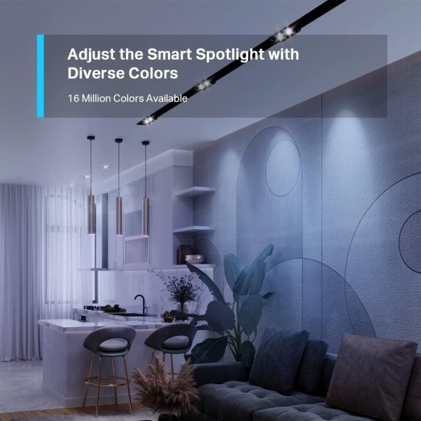 TP-Link Tapo L630, Akıllı Wi-Fi Spot Işığı, Çok Renkli [Enerji Sınıfı A] - 6
