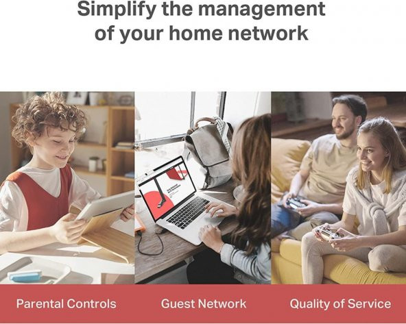 Mercusys Mr20 AC750 Wireless Dual Band Acces Point Router Menzil Genişletici - 8
