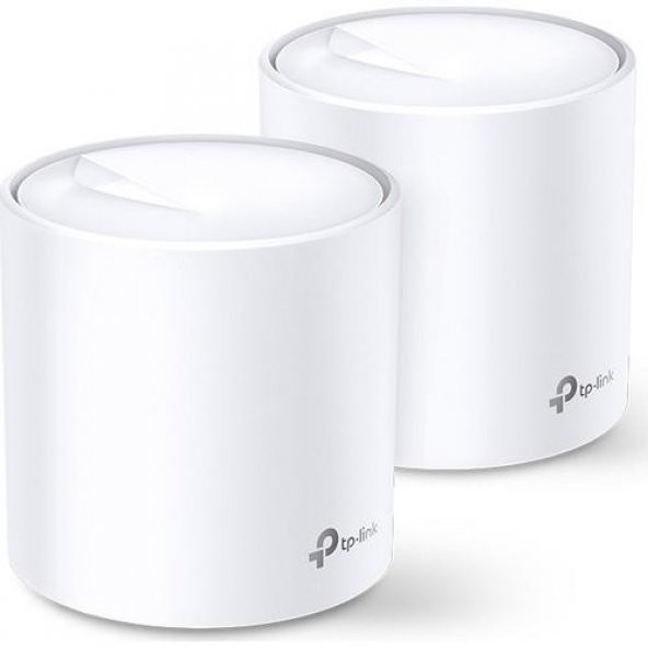 TP-Link Deco X60 (2-pack), AX5400 Mbps Tüm Ev Mesh Wi-Fi 6 Sistemi ( 2’li Paket )