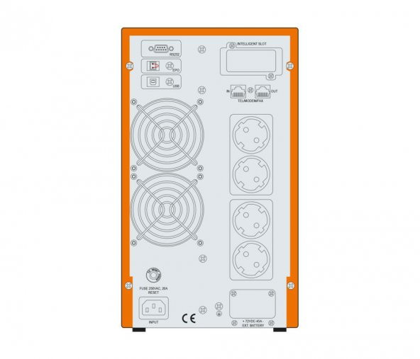 Makelsan Powerpack SE 3 KVA 6 x 9 AH Online UPS Güç Kaynağı - 2