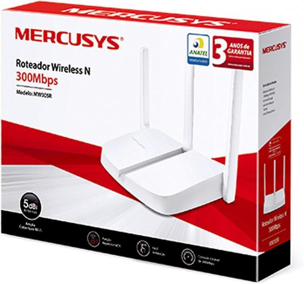 Mercusys MW305R, N300 Mbps Kablosuz Router - 4