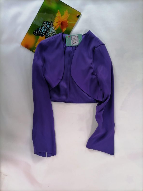 MEDIUM PURPLE BOLERO