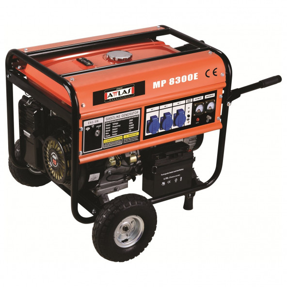 Attlas MP 8300 E 8 kVA Marşlı Benzinli Jeneratör - 2