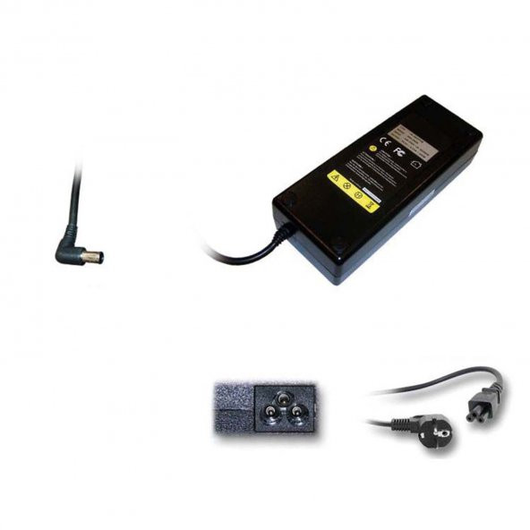 VGN-AR21S Sony Vaio Notebook Adaptör Siyah (2 YIL GARANTİ AYNI GÜN KARGO)