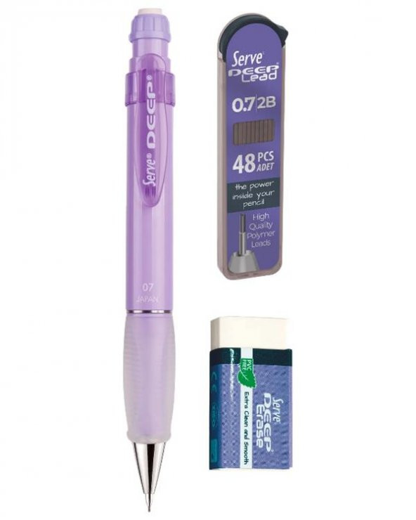 Serve Deep 3lü Okul Seti Mor - 2