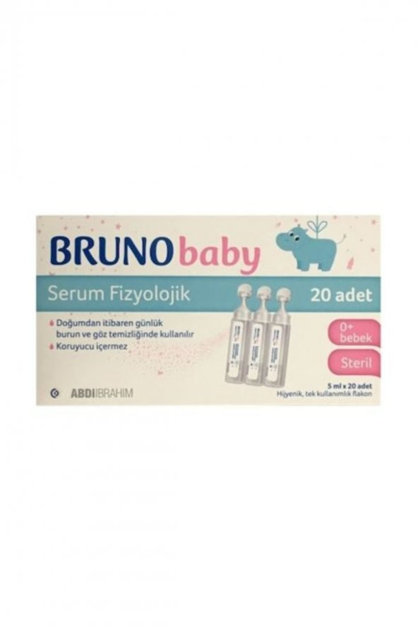 Serum Fizyolojik 5 Ml 20 Flakon 06/2022