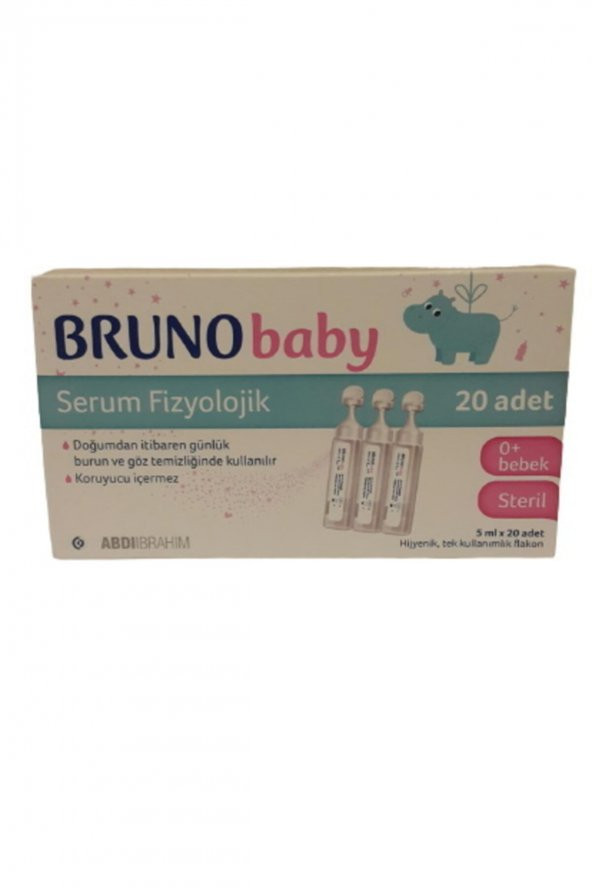 Serum Fizyolojik Damla 5 ml  X 20 Adet