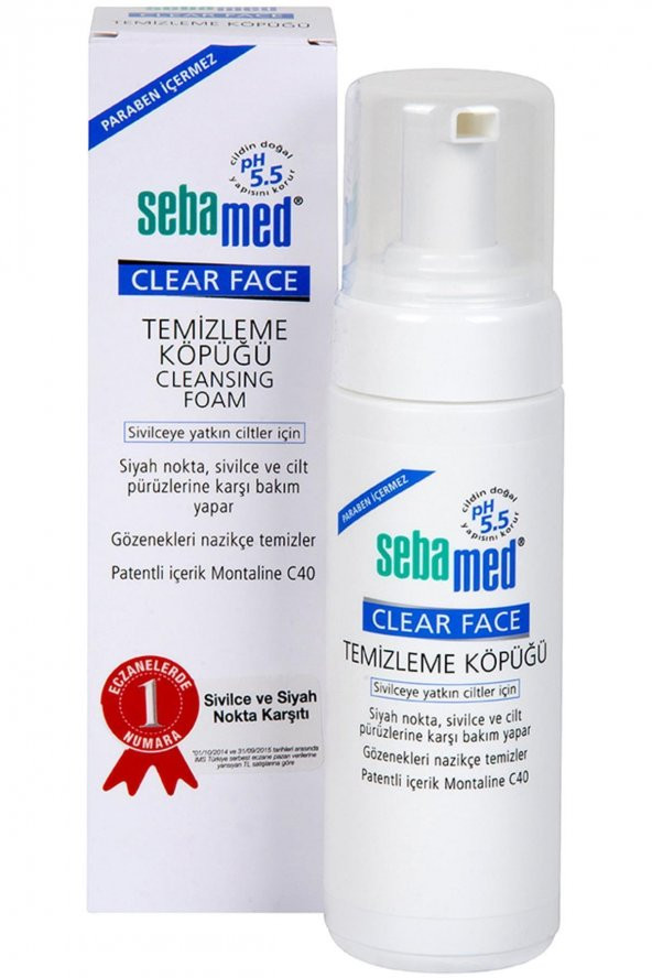 Clear Face Yüz Temizleme Köpüğü 150 ml