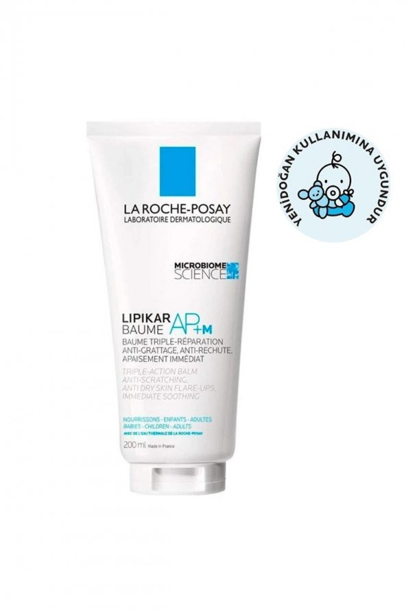 Lipikar Baume Ap+m Balm - Yüz Ve Vücut Için Kuru Ciltlere Özel Nemlendirici Balsam 200 ml