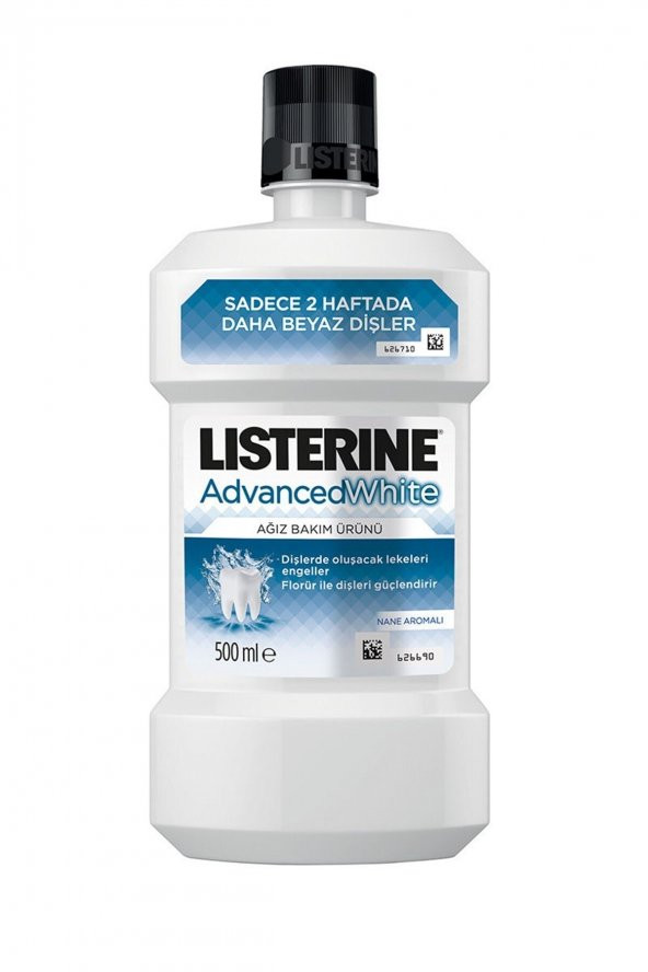 Listerine Ağız Suyu Advanced White 500 Ml