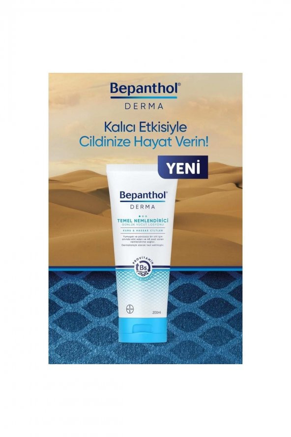 Bepanthol Derma Temel Nemlendirici Günlük Vücut Losyonu 200ml - 2