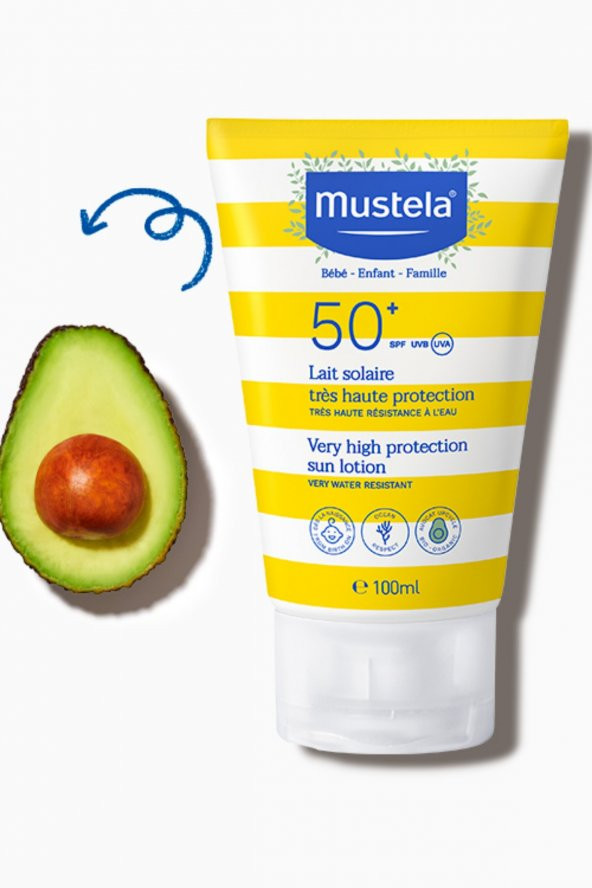 Very High Protection Spf 50 Güneş Kremi 100 ml Yenidoğandan Itibaren Tüm Aile Için