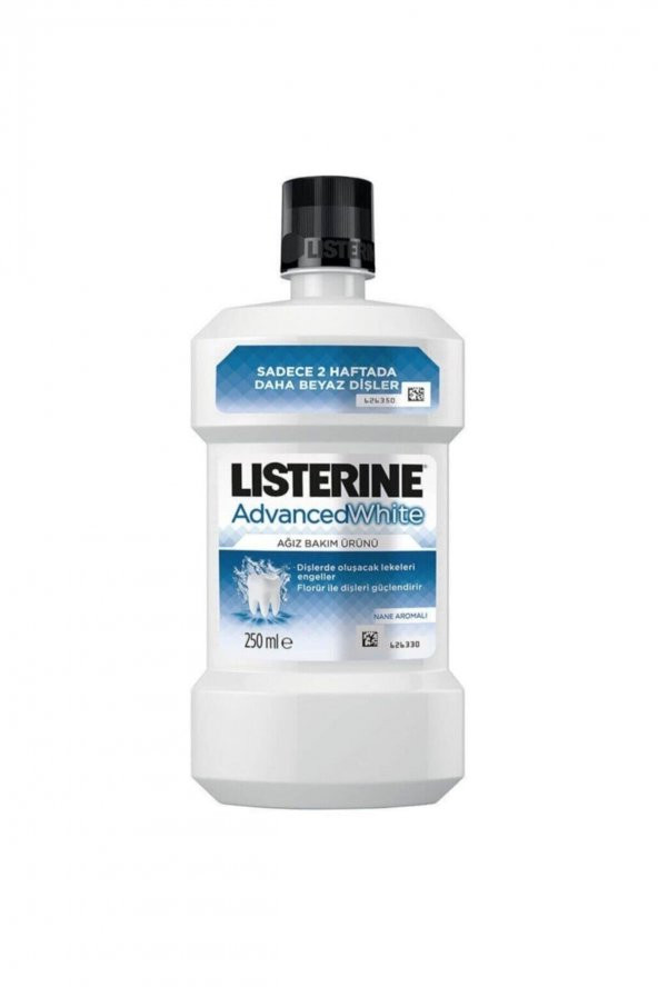 Listerine Advanced White Diş Beyazlatıcı Ağız Bakım Suyu (250 ml)