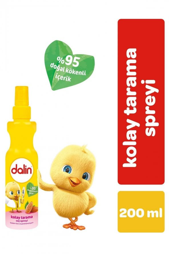 Kolay Tarama Spreyi Badem Yağlı 200ml