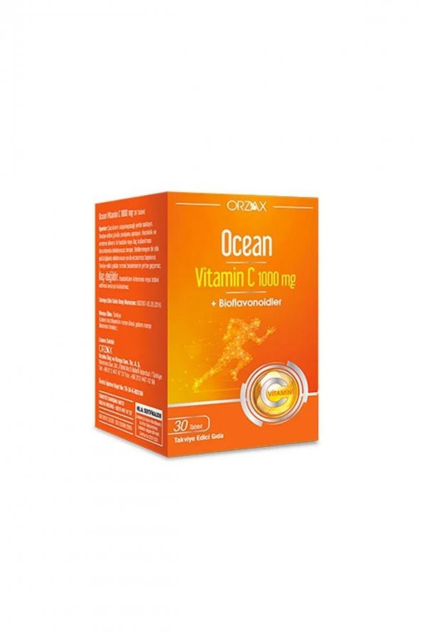 Orzax Vitamin C 30 Tablet