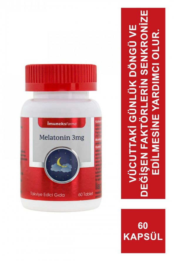Melatonin 3mg 60 Tablet