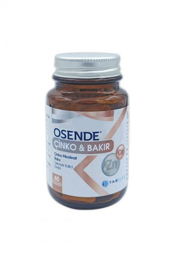 Osende Çinko Bakır 60 Kapsül