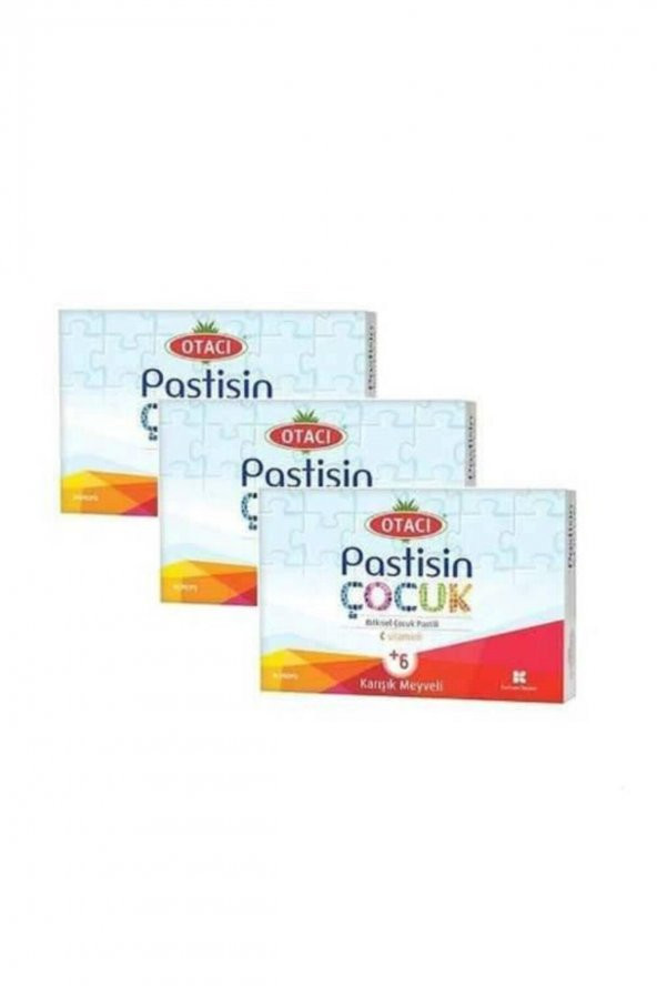 Pastisin Çocuk 24 Pastil 60 gr 3 Adet