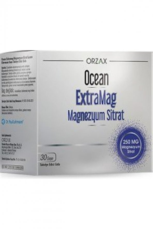 Extramag Magnezyum Sitrat 30 Saşe -(miad:01/2025) - 1