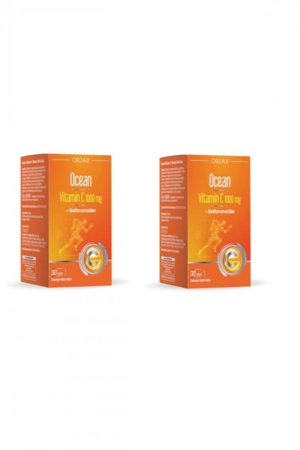 Ocean Vitamin C 1000 Mg 30 Tablet*2 Adet