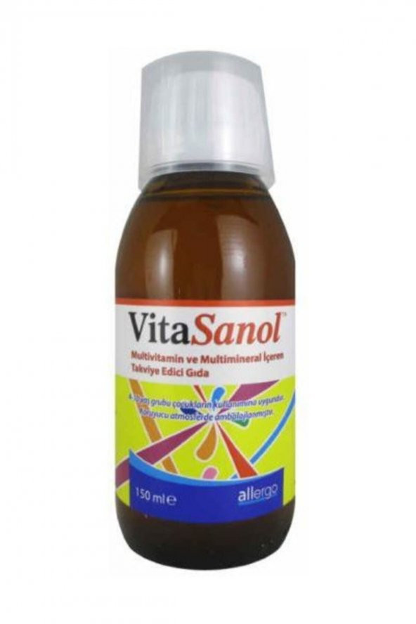 Vitasanol Şurup Multivitamin - Multimineral150 ml