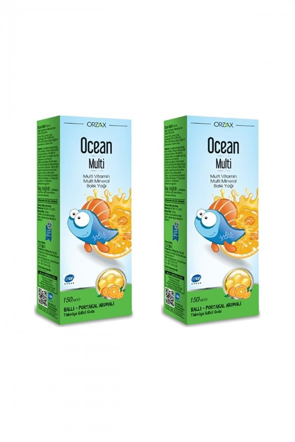 Multi Vitamin Multi Mineral Şurup 150 Ml 2 Adet