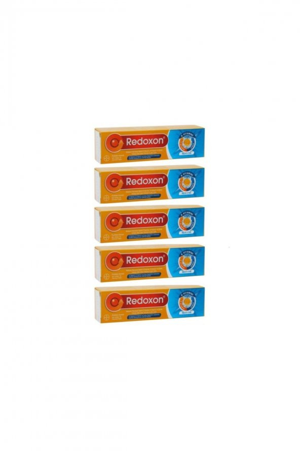 5 Kutu Redoxon Üçlü Etki 15 Efervesan Tablet - 1