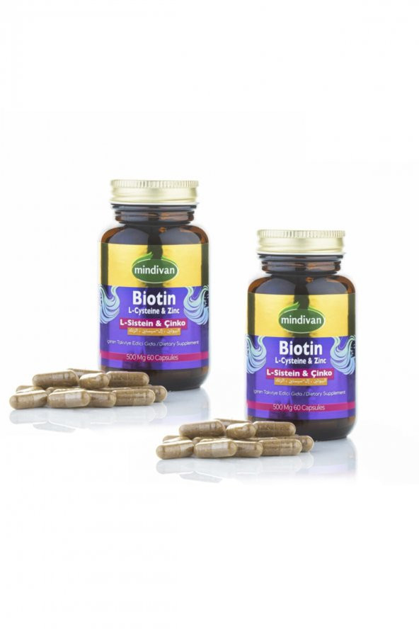 Biotin - L Sistein - Çinko x 2 Adet