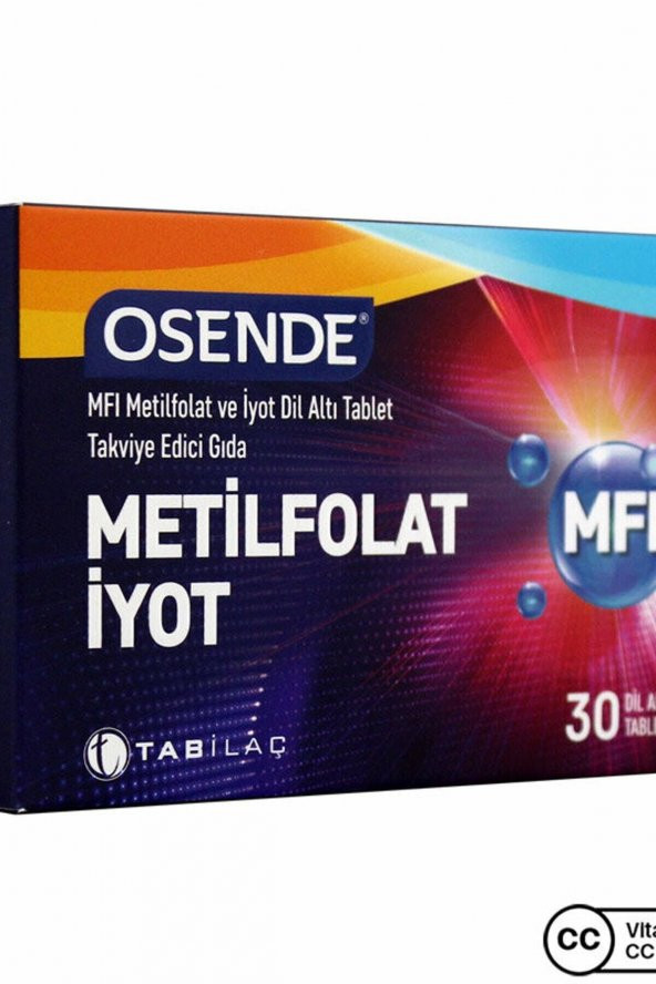 Mfi Metilfolat Iyot 30 Dil Altı Let - Çilek-nane - 1