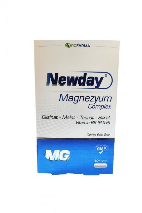 Magnezyum Complex Takviye Edici Gıda 60 Kapsül