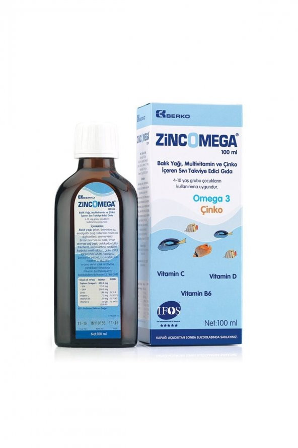 Omega 3 Balık Yağı Şurubu 100 ml